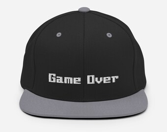 Gamer Hat video gaming snapback hat vintage gamer apparel