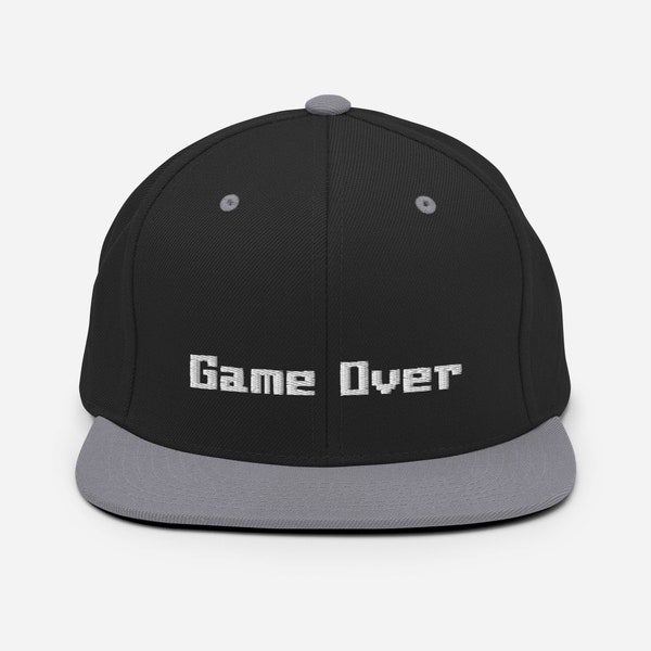 Cappello da giocatore per videogiochi cappello snapback abbigliamento da giocatore vintage