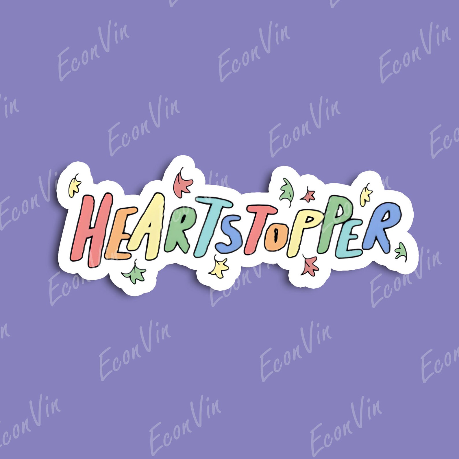 Stickers Heartstopper Decal Sticker Nick and Charlie Etsy
