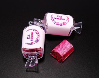 Lembrancinhas de chocolate personalizadas para o Ramadã Eid para convidados em grandes quantidades | Lembrancinhas de festa de aniversário de chá de bebê de casamento islâmico muçulmano presentes para convidados