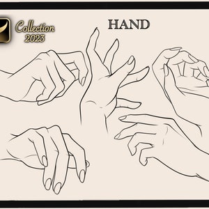  40 HAND BRUSH for Procreate / Photoshop / Clip Studio Paint - Etsy