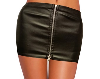 Leather Micro Mini Skirt, Micro Mini Leather Skirt, Leather Mini Skirt ...