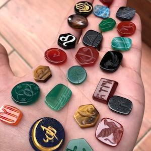 Unique Intaglio Stone Art – Custom Carved by Hand – Personal Orders or Sets (1–10 Pieces) – Wholesale Deals Available