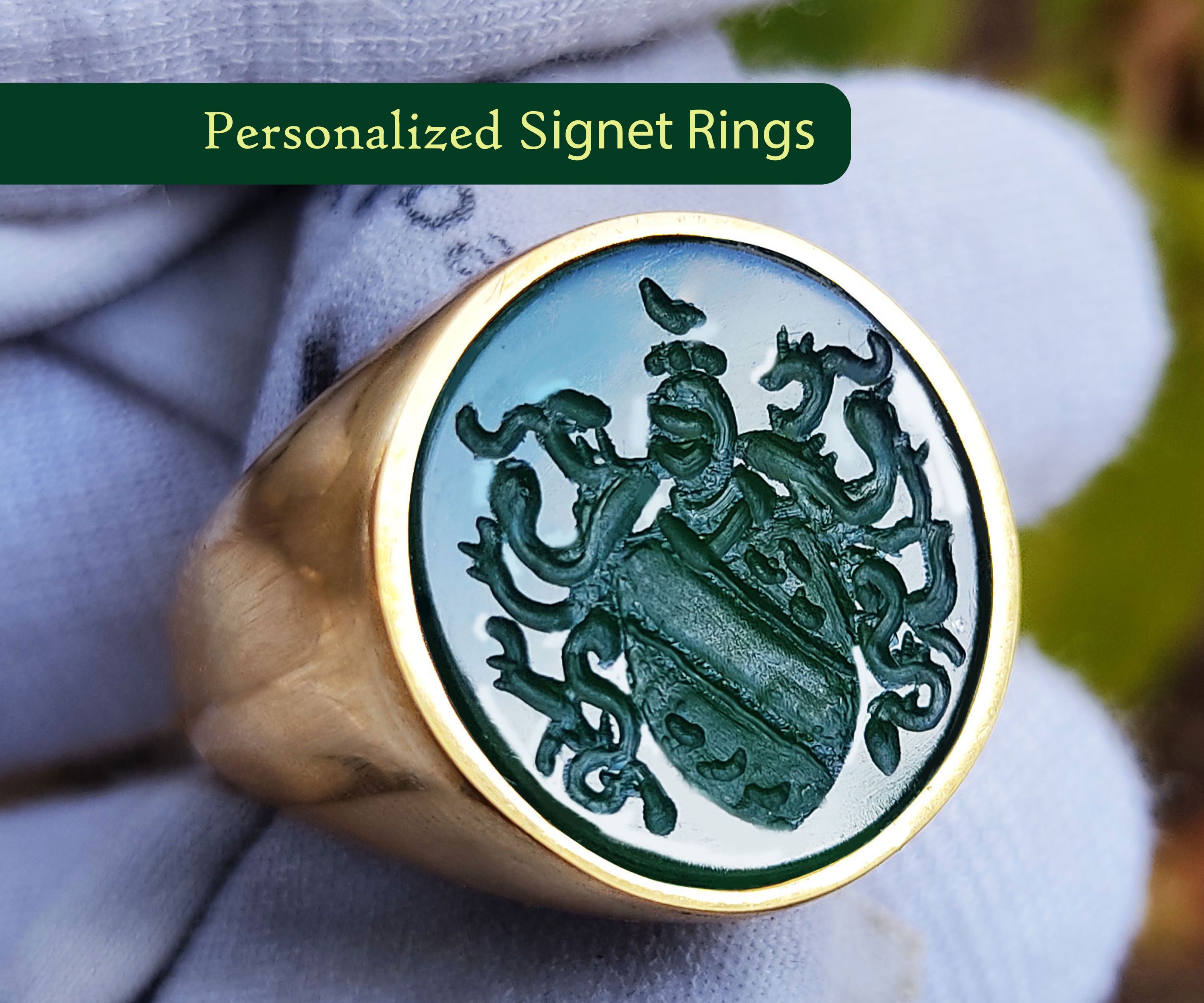 Family Ring for Men Etsy