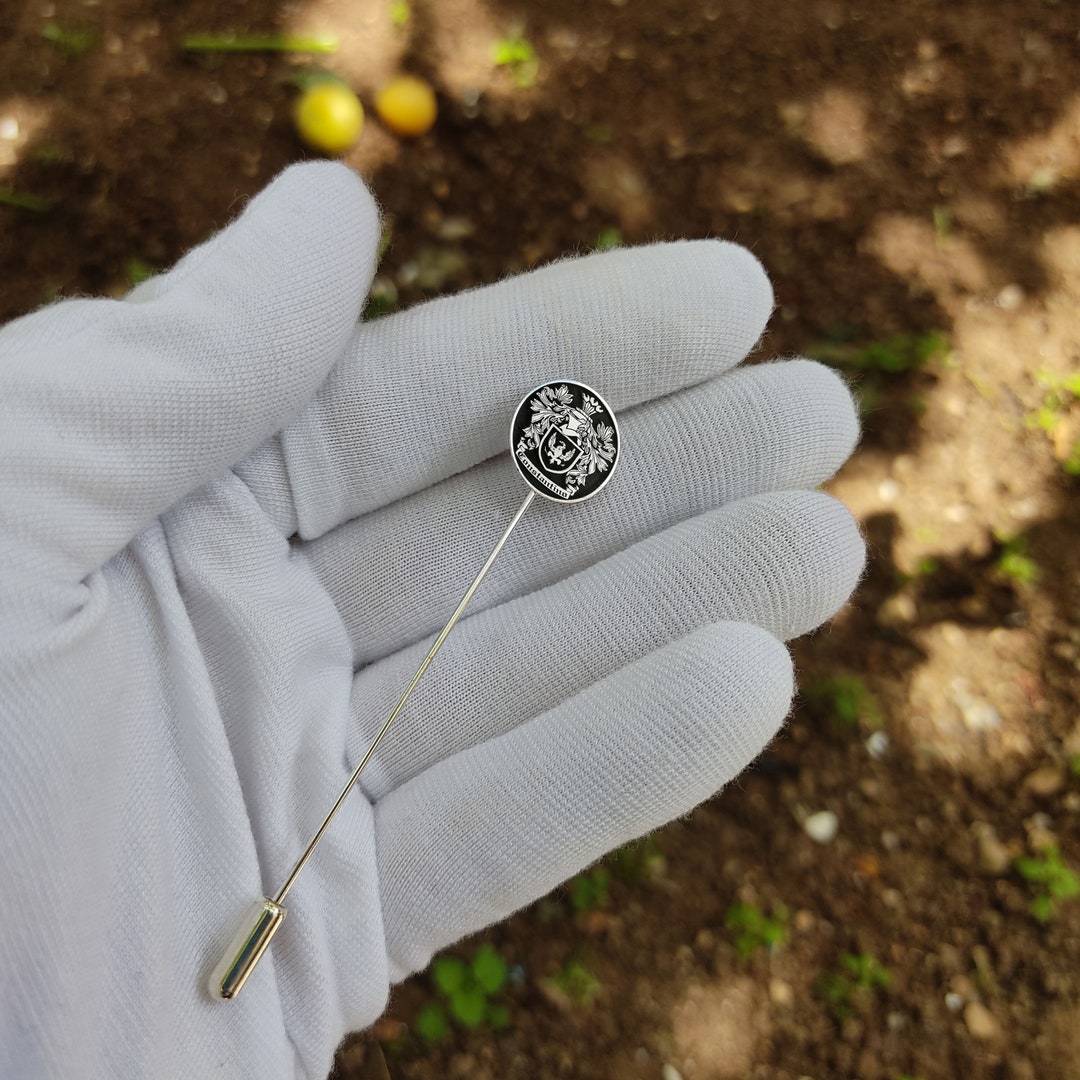 Coat of Arms Lapel Pin, Family Crest Lapel Pİn, Custom Lapel Pin