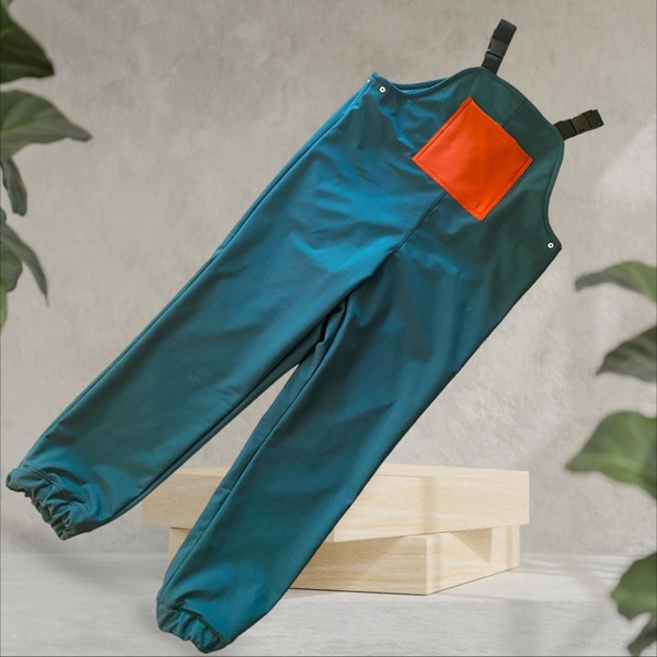 Herren Latzhose Hose Softshell Outdoor Overall Gartenhose Regenhose Matschhose nach Maß