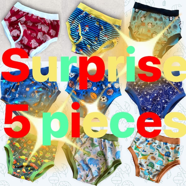 ABDL SURPRISE 5 slips homme adulte slips pantalons Comics garçons sous-vêtements sous-vêtements slips Allemagne dans le monde entier