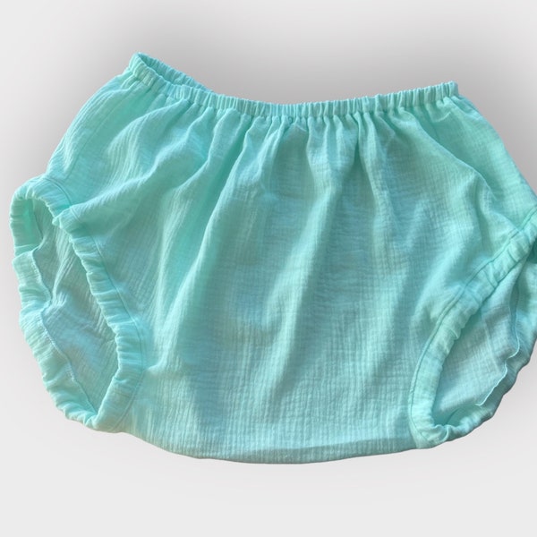 Diaper Covers Bloomers ABDL Muslin double gauze Cotton Baby big boy