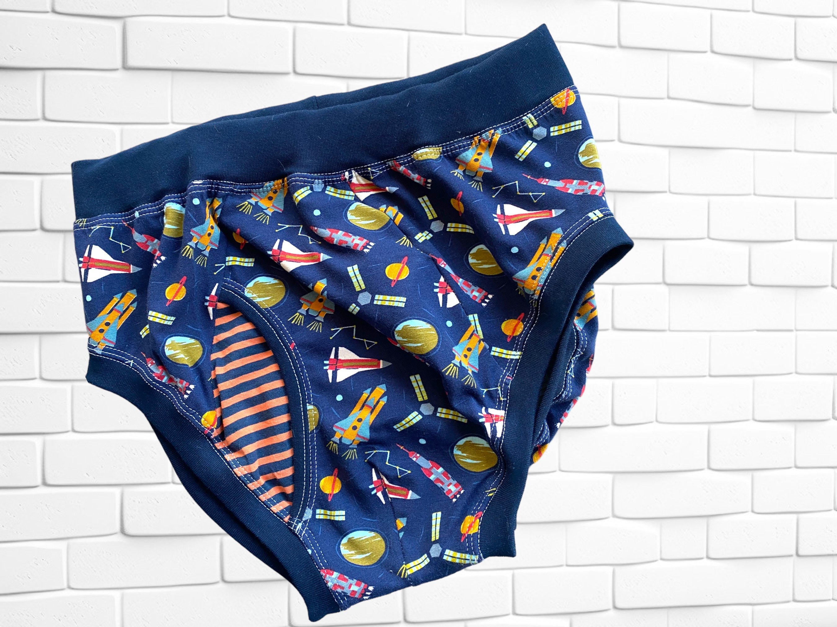 Matching Underwear for Couple, Space Wars Design, Mix and Match