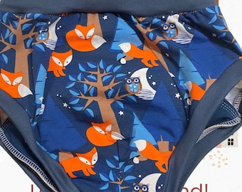 Adult Man Briefs Pants Trainer Incontinence Fabric Selection Boys Underwear Underpants Briefs Handmade to Order Child Design