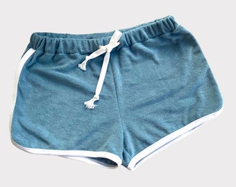 Shorts rétro Terry pantalons de bain pantalons d'été Abdl Aduld garçons et filles Old School Play