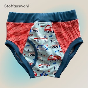 ABDL Adult Briefs Men's Adult Underpants Big Boy Cartoon Briefs Cotton Jersey Handmade in Germany Diaper