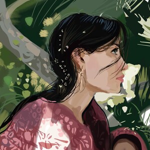 Digital drawing, Poster, Graphic Poster, Phoebe Tonkin