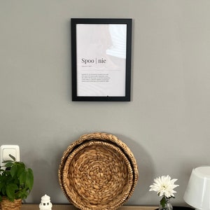 Spoonie - Poster, Poster with the definition of Spoonie, known from the spoon theory