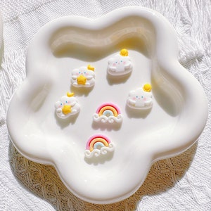 Cute Earrings,Rainbow Earrings,Cloud Rain Earrings,Girl Christmas Earrings,Birthday Gifts,Star Earrings,Cute Cloud Accessory,Stud Earrings