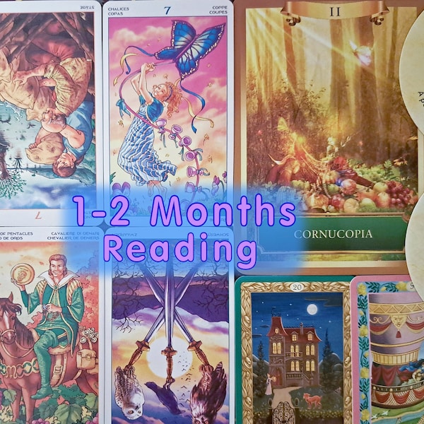 Next 2 Months Psychic Reading, 30-60 Days Ahead, Near Future, What's Around My Energy