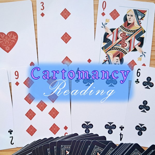 Cartomancy, Psychic Card Reading, 2-3 Questions, Fortuneteller, Fortune telling