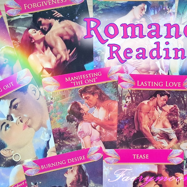 Romantic Love Reading, For Singles or Couples, Your Personal Path of Love, Faery Romance Card Readings