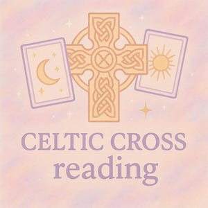 Celtic Cross Psychic Reading, with Tarot, Sibilla, or Playing Cards, Cartomancy