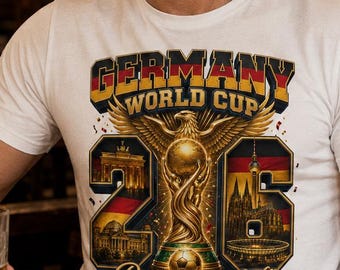 Duitsland voetbalshirt WK 2026: T-shirt Bundesadler Trophy