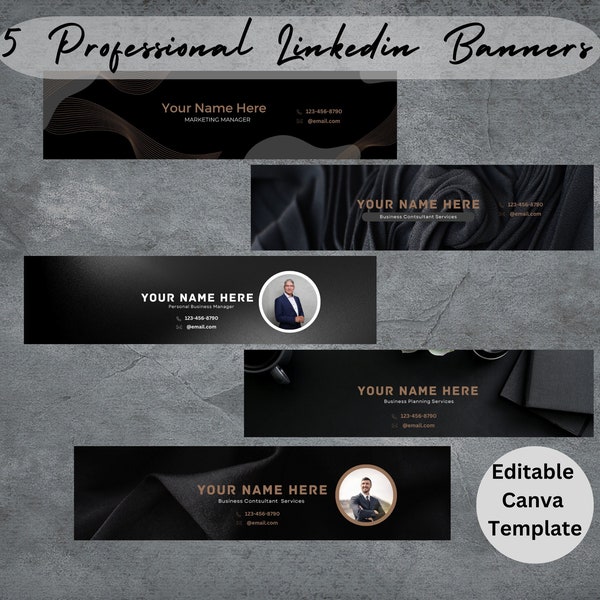 Linkedin Banner Template Professional Linkedin Banner Canva Template Linkedin Banner Editable Canva Template Linkedin Banner Professional