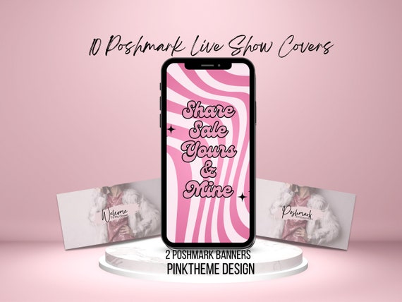 Poshmark Show Cover Images Pink Show Covers Poshmark Banner  display picture 3