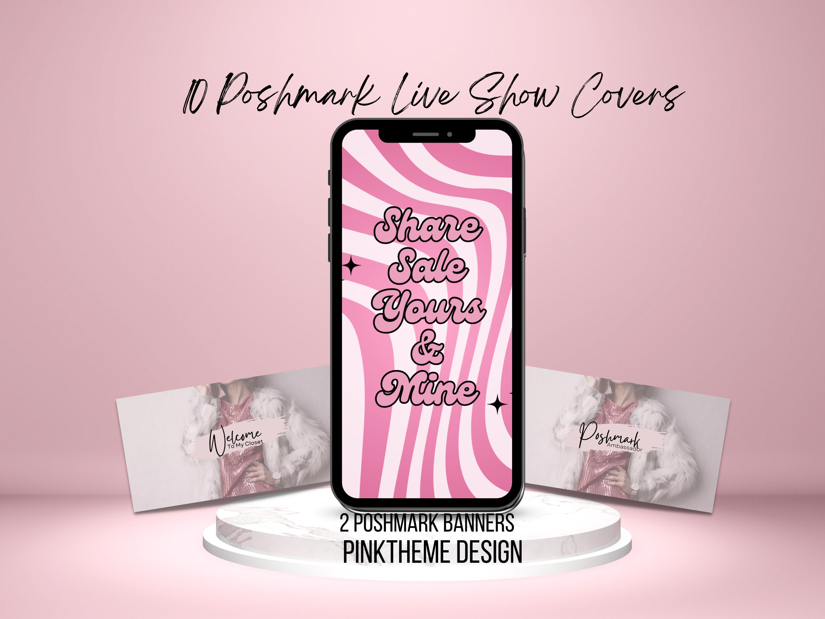 Poshmark Show Cover Images Pink Show Covers Poshmark Banner  display picture 3