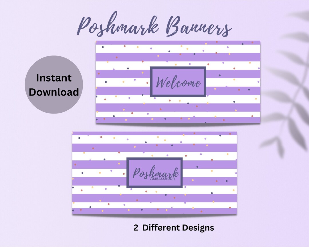 Poshmark Banner Poshmark Sign Poshmark Header Poshmark Seller Banner