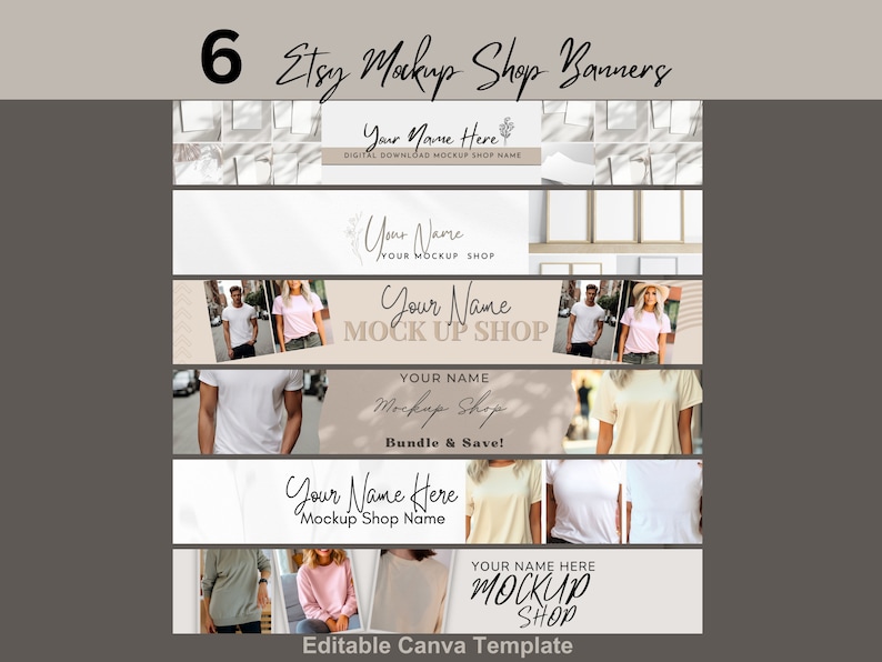 Image 5 for Free Etsy Banner Template