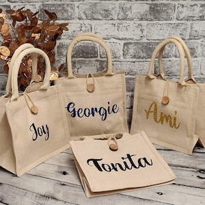 Sac personnalisé, Cabas personnalisé, Poignée de transport, Petit sac à lunch, Accessoire, Sac de courses, Cadeaux pour elle, lui, Fête des mères, Cadeau d'anniversaire