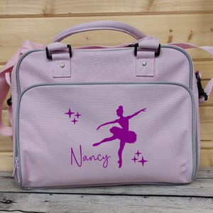 Borsa da ballo personalizzata per ballerina / Borsa da palestra e da viaggio per ragazze