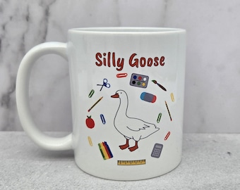 Dumme Gans Tasse: Lustiges Geschenk für Lehrer & Schüler