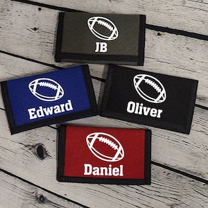Personalised American Football Wallet | Rugby Wallet  | Rugby Fan Gift | Birthday Gift | Coin Holder | Rugby Player Gift | Rugby Player