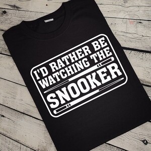 Snooker T-Shirt | Snooker Player Gift | Dad Gift | Father&#39;s Day Gift | Sports Fan Clothing | Dad Snooker Gift | Birthday Gift | Pool Top
