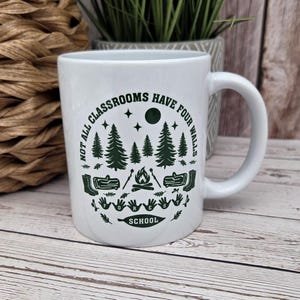 Forest School gift: Outdoor learning leader, 11oz ceramic mug