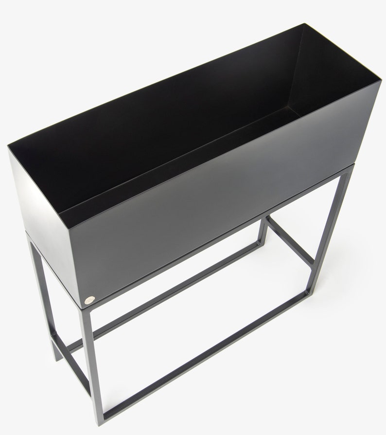 Modern Metal Steel Plant Box Flower Box Plant Rack Tall Plant Etsy