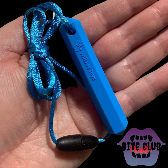 Gioiello Sensoriale Bambini Adulti Collane Masticabili Per Bambini Sensoriali - In Silicone Atossico, Per Autismo, ADHD, Ansia Ciondolo Masticabile Per Ansia