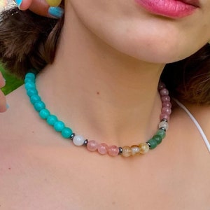 Prosperity and Abundance Necklace, Good Luck Necklace, Attract Money, Manifest Luck and Money, Citrine Necklace, Wealth and Luck Jewelry