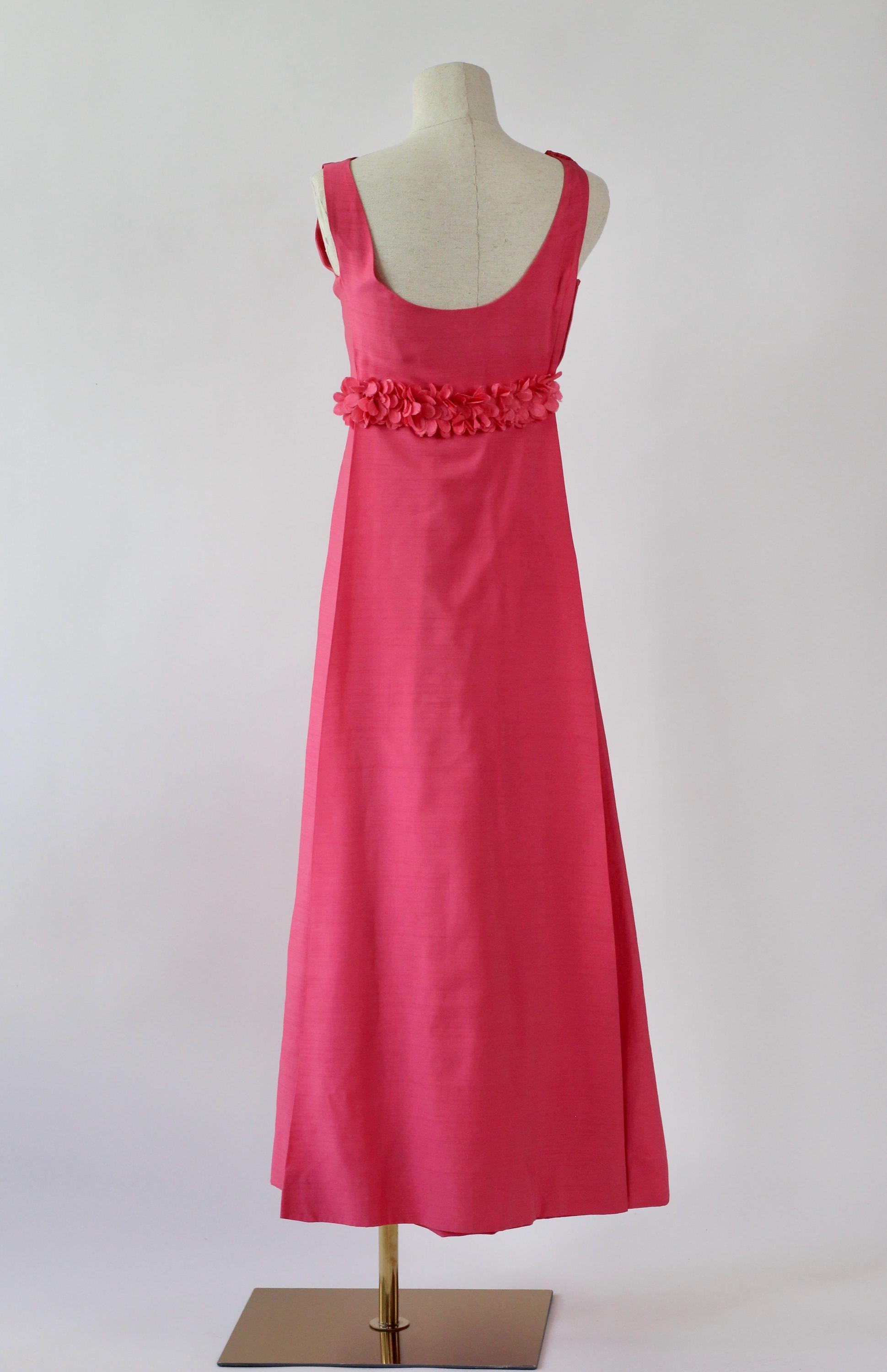 Long Sixty Dress Pink Gradient Print main image 1
