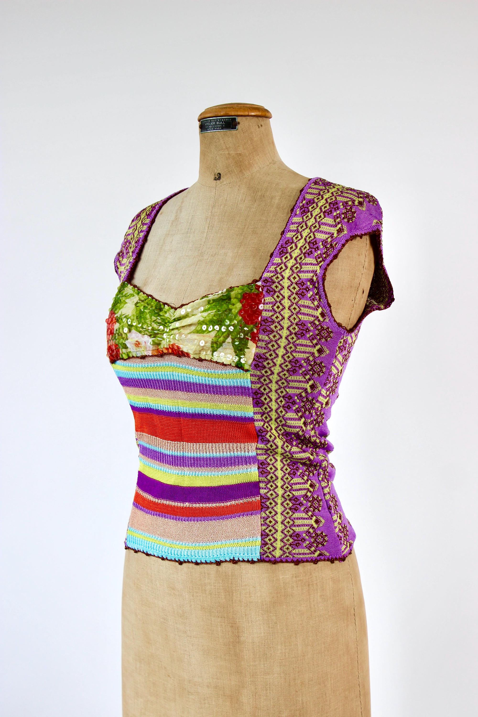 Christian Lacroix Bazar Knit - Etsy Christian Lacroix Bazar Knit - Etsy