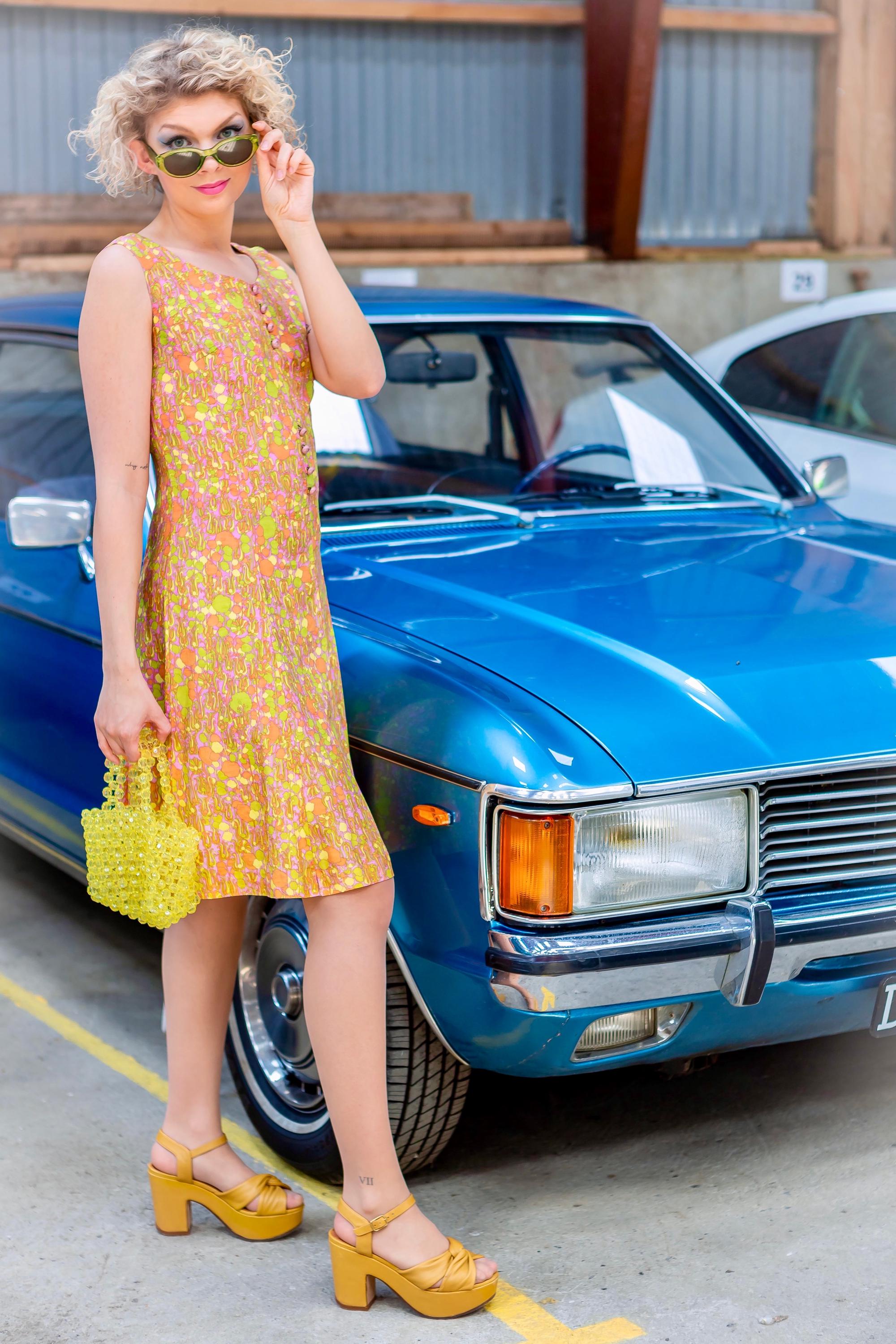 70s shift dress mini 70s Shift Dress