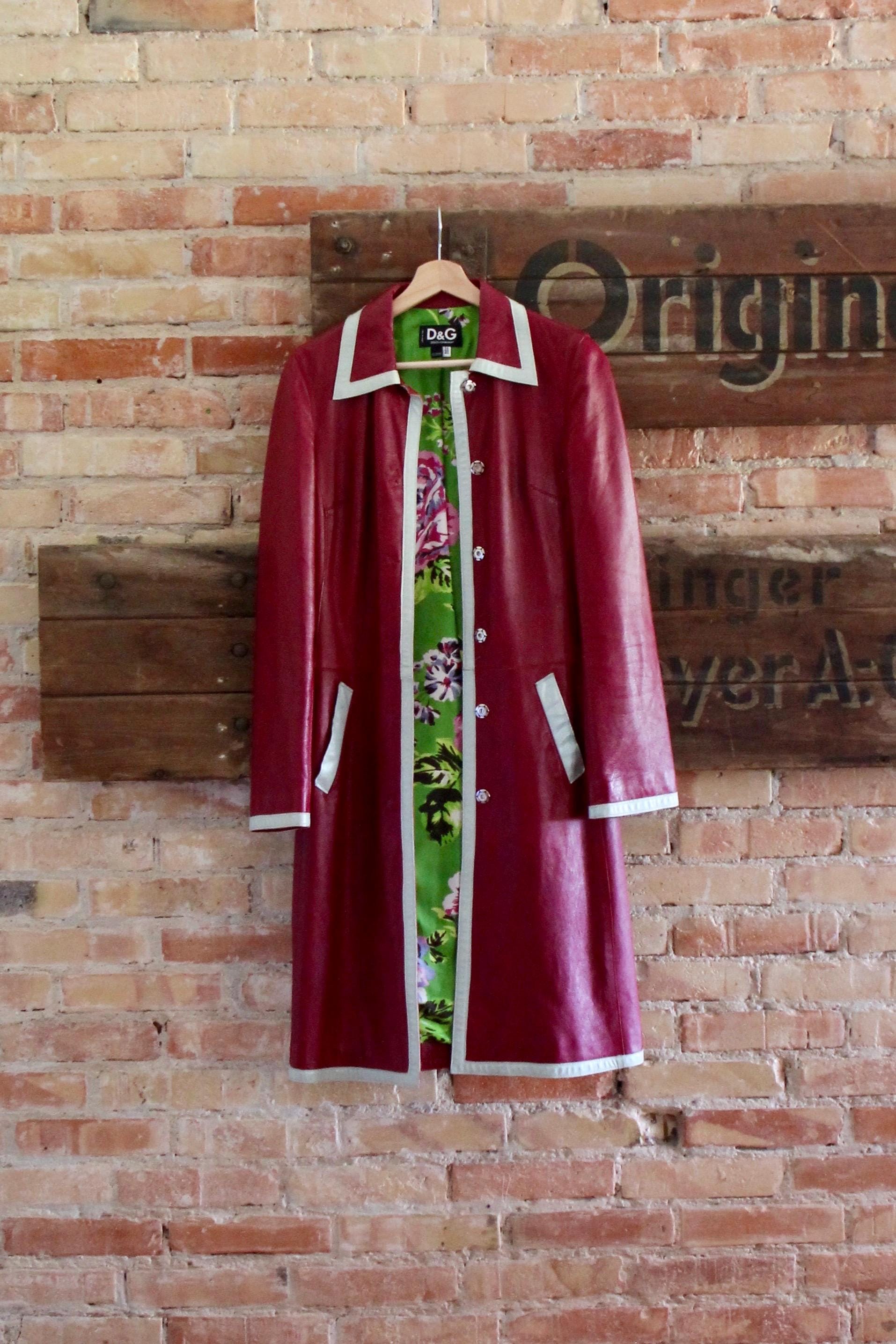 Dolce Gabbana Trench - Etsy