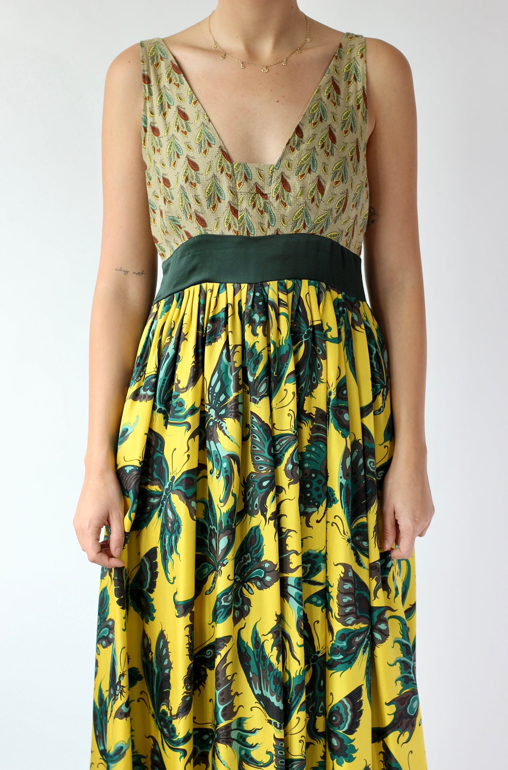 1990s Y2K Butterfly Gown | XS/S