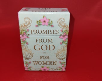 Tarjetas Promesas De Dios Para Las Mujeres Una Caja De Bendiciones