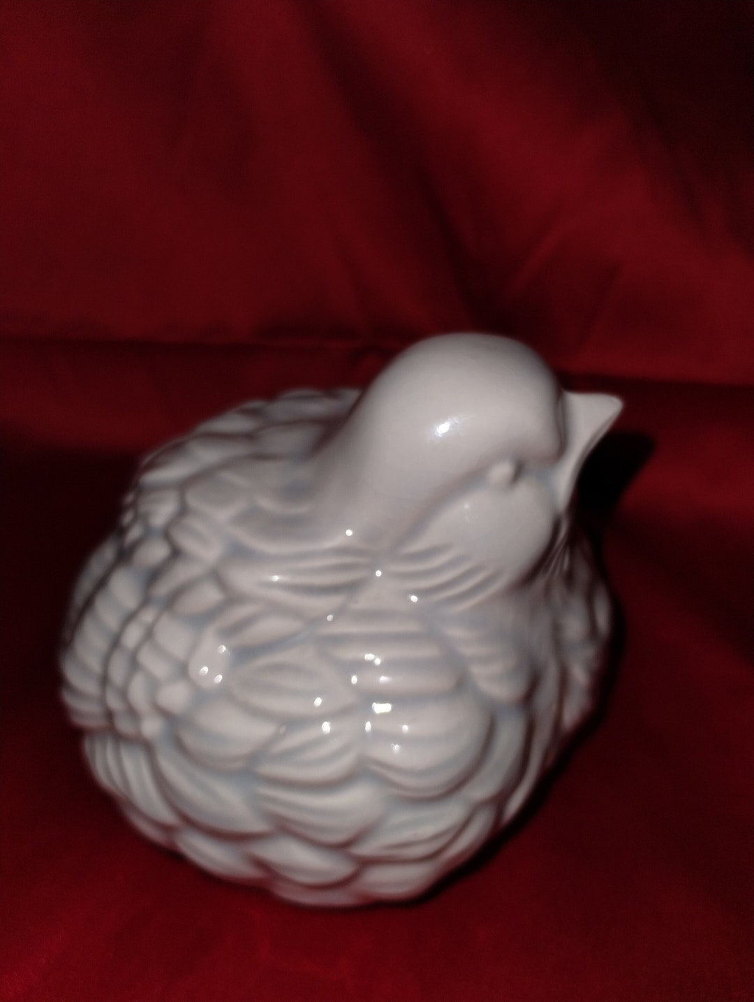 Arnel's Vintage 1974 Glazed Ceramic Mold Pottery Bird Figurine Etsy
