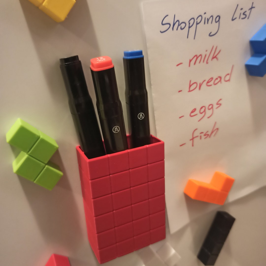 Pen Holder Fridge Pencil Holder Kitchen Organizer Etsy