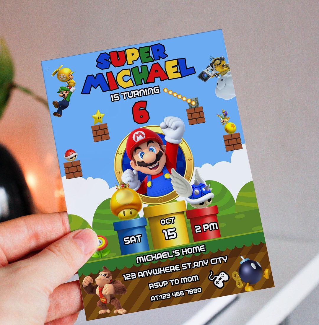 Autocollant Collector Mario 35ème Anniversaire – Édition Ultra Rare, Neuf