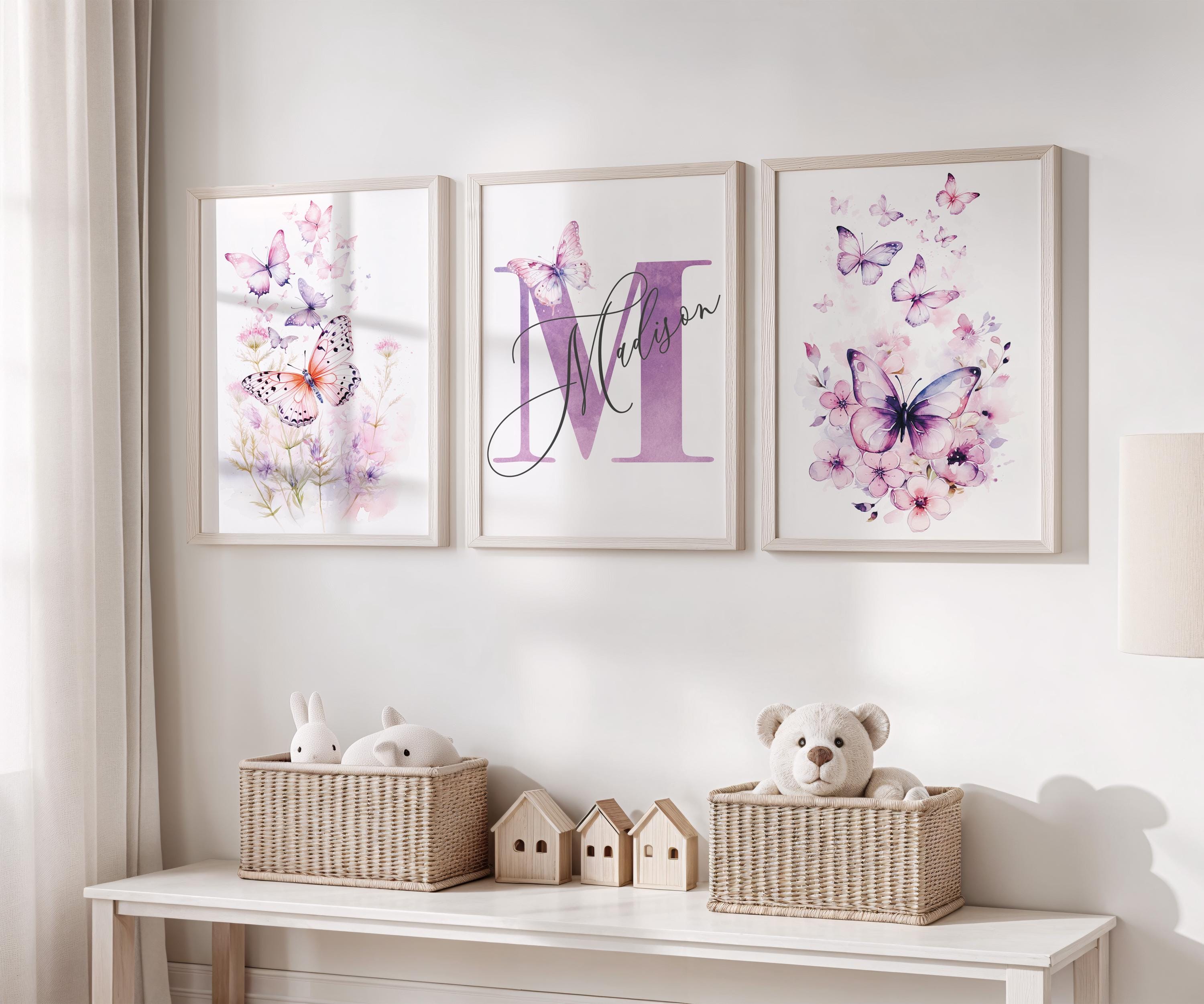 Arte de pared de papillón - Etsy México, image size:3000x2500