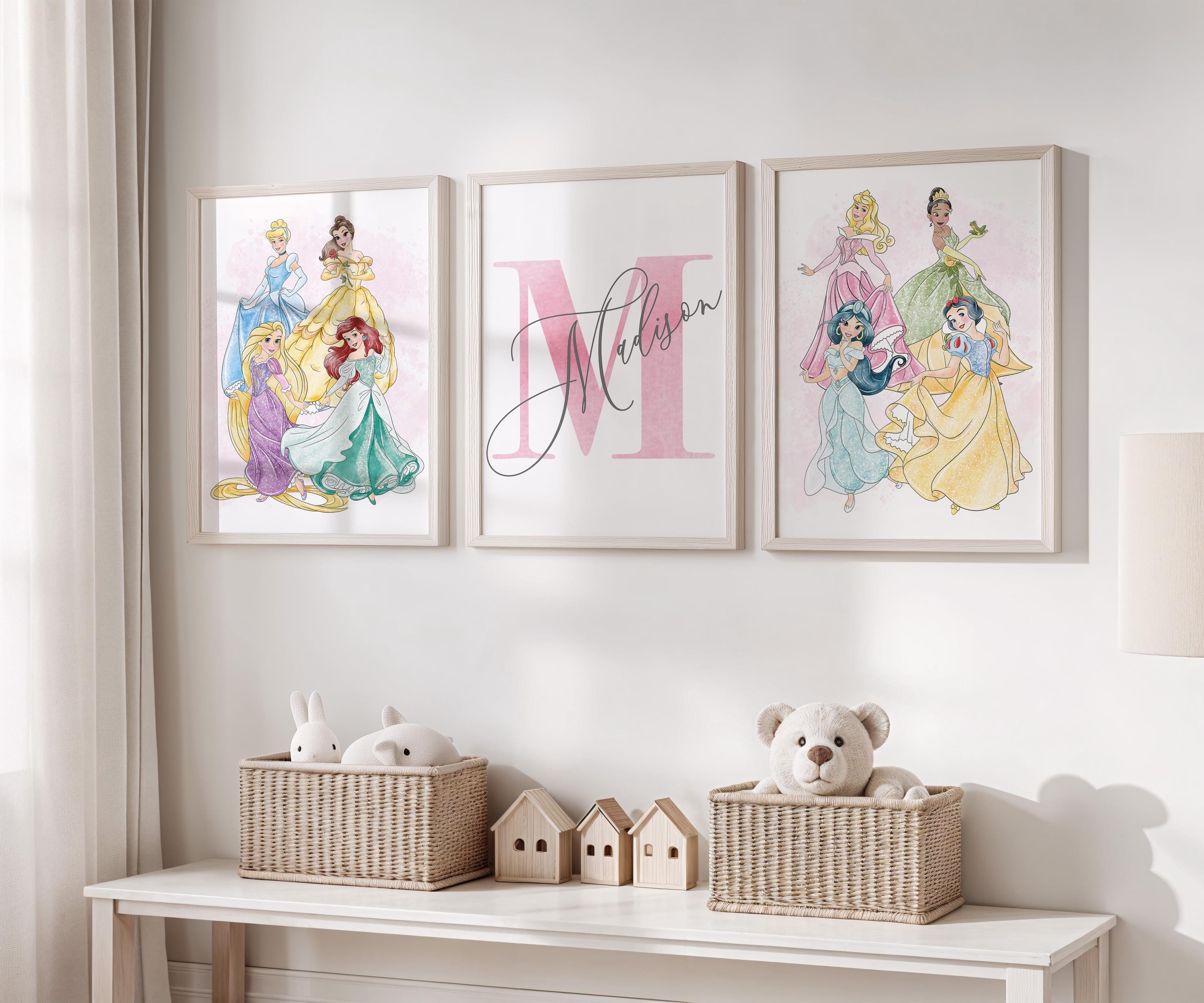 Princesses Frames - Etsy UK