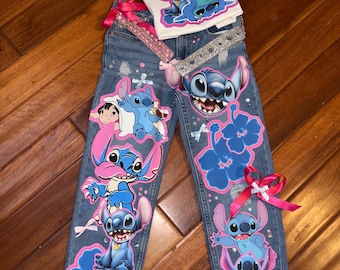 stitch pants & shirt